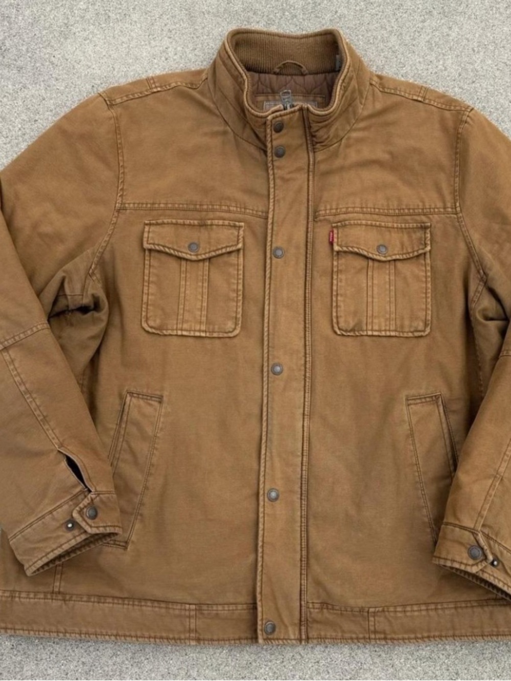Levi's Tan Canvas Field Jacket